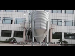 牛養鶏場の飼料の貯蔵のサイロのホッパー底