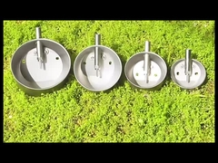 SS304ブタのための卵形のブタ水ボールの自動酒飲み